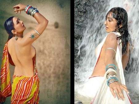 టాప్‌లెస్ అందాలతో రమ్యశ్రీ ఆంటీ...‘ఓ మల్లి’(ఫోటోలు)