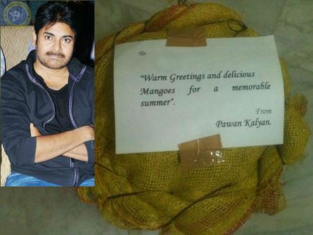 మెగాస్టార్‌ ఇంటికి పవర్‌స్టార్ నోరూరించే వేసవి బహుమతి