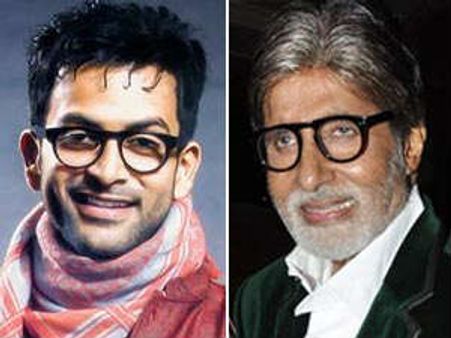 హీరో పృథ్విరాజ్ దర్శకత్వంలో అమితాబ్