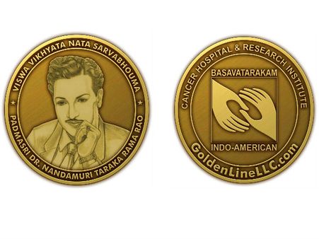 అమెరికాలో ఎన్టీఆర్‌పై నాణెం విడుదల