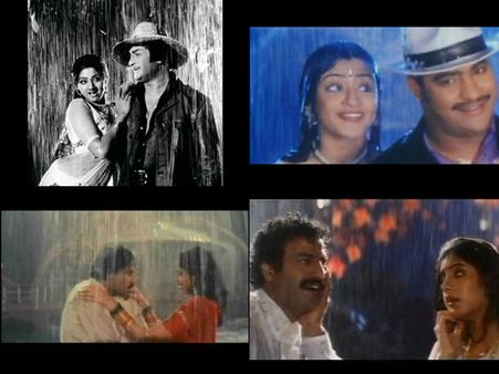 ఫోటోలు : ఓ ఊపు ఊపిన సెక్సీ వాన పాటలు