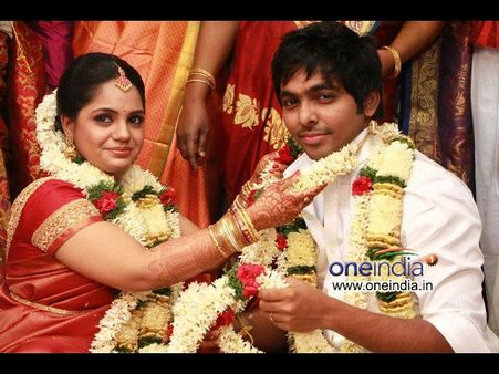 ఘనంగా జీవి ప్రకాష్-సైంధవి వివాహం (ఫోటోలు)