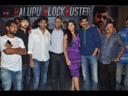 రవితేజ ‘బలుపు’ సక్సెస్ మీట్ (ఫోటోలతో...)