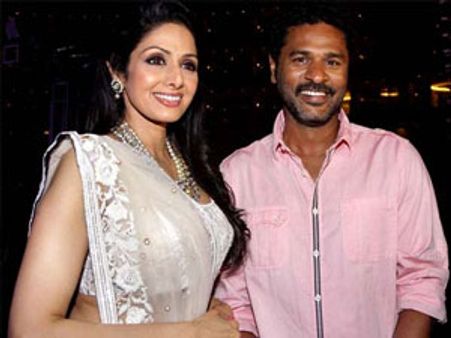 ప్రభుదేవాతో డాన్స్, సవాల్ అంటున్న శ్రీదేవి