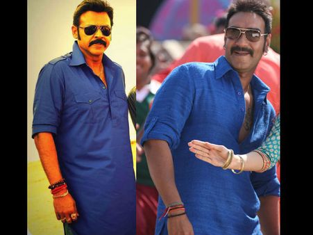 గోల్‌మాల్ : అవే బట్టలు వెంకీకి, ఫస్ట్‌లుక్ ఇదే(ఫోటో)