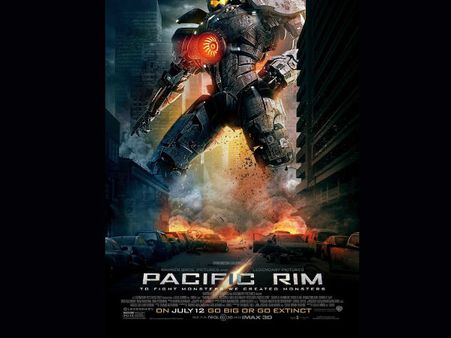 హాలీవుడ్ :కైజుతో రోబోల యుద్దమే 'పసిఫిక్ రిమ్'