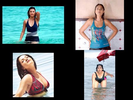 తడిసి అర్దనగ్నంగా.. మన హీరోయిన్స్ (ఫోటో ఫీచర్)