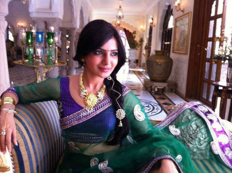 కోకలో కేక పుట్టిస్తున్న సమంత లుక్ (ఫోటో)