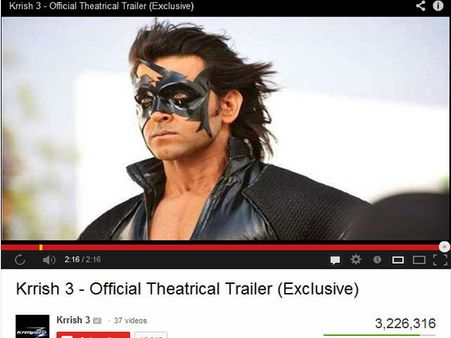 స్టార్ హీరో ట్రైలర్ సంచనలం, ఇప్పటికి 3 మిలియన్లు!