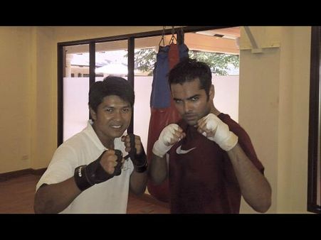 బాక్సింగ్ కోచ్‌ని ఆశ్చర్య పరచిన రామ్