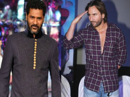 సైఫ్‌ అలీ ఖాన్‌తో ప్రభుదేవా మసాలా ఎంటర్టెనర్