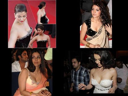 డ్రెస్సు జారింది : పబ్లిక్‌లో సెక్సీ హీరోయిన్ల పాట్లు (ఫోటోలు)