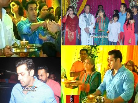 సల్మాన్ ఖాన్ ఫ్యామిలీ గణేష్ చతుర్థి వేడుకలు(ఫోటోలు)