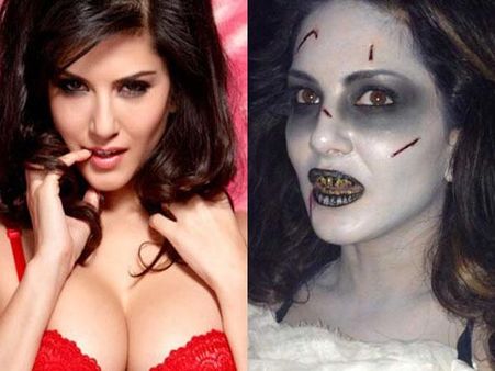 సెక్సీగా భయపెడుతూ సన్నీలియోన్..(వీడియో)