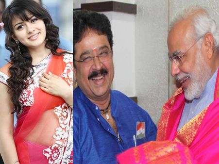 హన్సిక స్కేర్: బిజెపిలోకి ఎస్‌వి శేఖర్ (పిక్చర్స్)