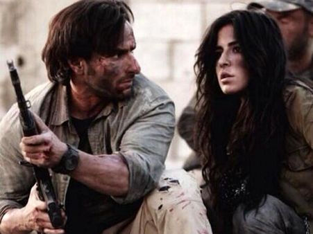 బురదలో కత్రినాకైఫ్ ఇలా... (ఫోటో)