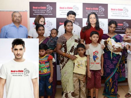 ‘హీల్-ఎ-చైల్డ్’ ఫౌండేషన్ కోసం....మహేష్ బాబు