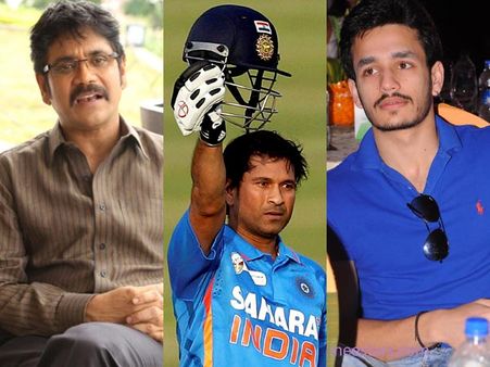 నాగార్జున ప్లాన్: క్రికెటర్ సచిన్‌ జీవితంపై తెలుగు సినిమా?