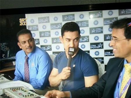 సచిన్ కోసం కామెంటేటర్‌గా మారిన మిస్టర్ పర్‌ఫెక్ట్!