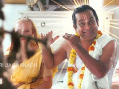 ‘హార్ట్ ఎటాక్’లో బ్రహ్మానందం లుక్ ఇదే (ఫోటో)