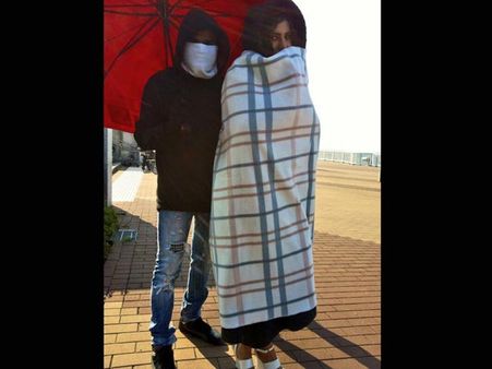 తట్టుకోలేక పోతున్న సమంత (ఫోటో)