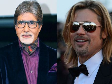 బ్రాడ్ పిట్ చిత్రంలో అమితాబ్‌!