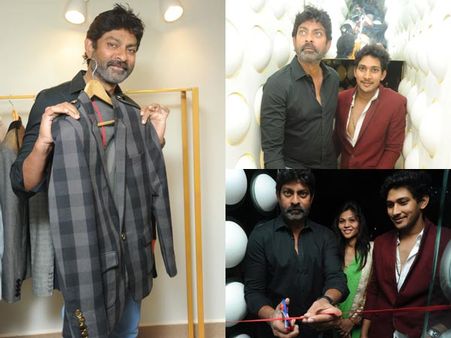 డిజైనర్ స్టూడియోలో జగపతిబాబు (ఫోటోలు)