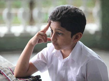 మహేష్ బాబుని ఇమిటేట్ చేస్తూ గౌతమ్ ఫోజు(ఫోటో)