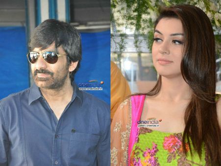 రవితేజను హాలీవుడ్ హీరోతో పోల్చిన హన్సిక