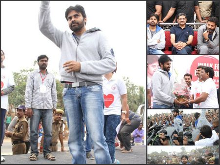 పవన్ కళ్యాణ్ హార్ట్ వాక్ (ఫోటోలు)