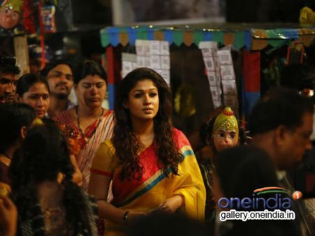 నయనతార చెంప పగలకొట్టాడు