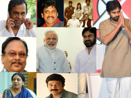 టాలీవుడ్ నమో మంత్ర: పవన్‌‌తో పాటు ఎవరెవరు?(ఫోటో ఫీచర్)