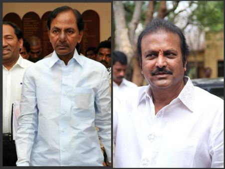 కేసీఆర్‌తో సినీ నటుడు మోహన్ బాబు భేటీ, వారి భూములే టార్గెట్!