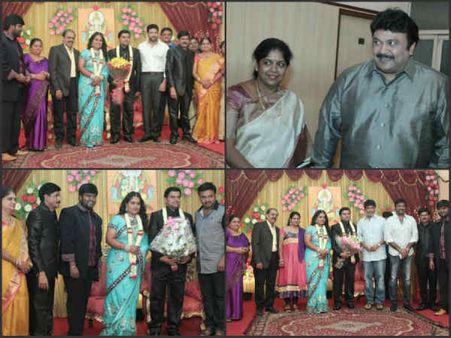 నిర్మాత కొడుకు పెళ్లిలో తారల సందడి (ఫోటోలు)