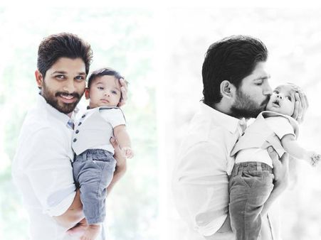 అల్లు అర్జున్ కొడుకు ముద్దొస్తున్నాడు (ఫోటోస్)