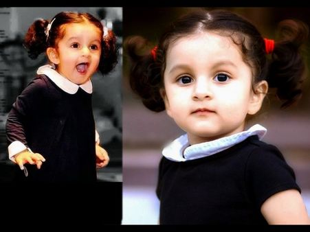 అల్లరి పిల్ల: మహేష్ బాబు కూతురును విష్ చేయండి (ఫోటోలు)