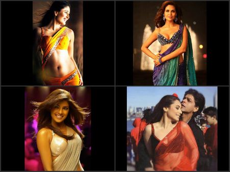 బికీనీ జాకెట్‌లో హీరోయిన్ల హొయలు అదరహో! (ఫోటోస్)