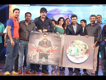 రాజమౌళికి సారీ, సికిందర్ ఆడియో వేడుకలో సూర్య (ఫోటోలు)