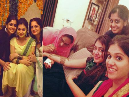 రేపు వివాహం: హీరోయిన్ ఇంట్లో పెళ్లి సందడి (ఫోటోస్)