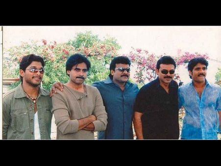 చిరు, సచిన్, పవన్, మహేష్‌లతో...నాగ్ (రేర్ ఫోటోలు)