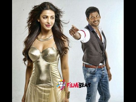 పూజ: విశాల్‌-శృతి హాసన్ హాట్ అండ్ సెక్సీ లుక్ (ఫోటోలు)