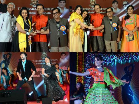 బ్రహ్మానందం చేతులు మీదుగా అవార్డులు(ఫొటోలు)