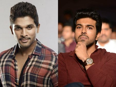 రామ్ చరణ్ అనుకుంటే బన్నీ సీన్ లోకి వచ్చాడేంటి?