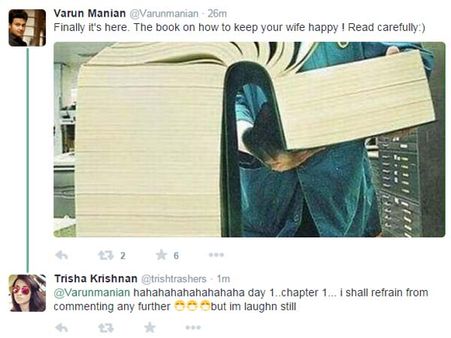 త్రిషా నువ్వు చెప్పింది నిజమైతే...మరి ఇదేంటి(ఫొటో)