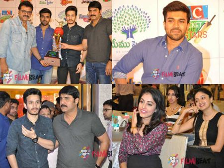 వెంకటేష్‌, రామ్‌చరణ్‌, అఖిల్‌, శ్రీకాంత్‌ కలసి...(ఫొటోలు)