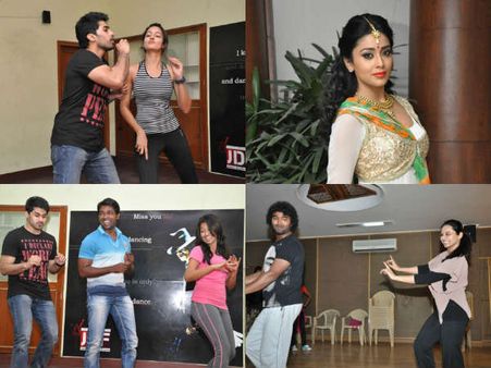 మేము సైతం: హీరోయిన్స్ డాన్స్ ప్రాక్టీస్ (ఫోటోస్)