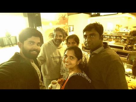 రోమ్ లో రాజమౌళి ఫ్యామిలీ(ఫొటో)