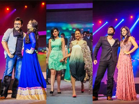 కేక పుట్టించారు: టాలీవుడ్ స్టార్స్ ర్యాంప్ వాక్ (ఫోటోస్)