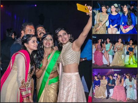 అనుష్క, తమన్నా, కాజల్ సందడి: సెల్ఫీలతో సమంత (ఫోటోస్)