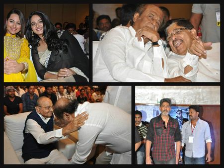 లింగా ఆడియో: రజనీ క్షమాపణ, చిరంజీవి గురించి..(ఫోటోస్)